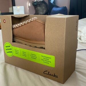 Clark- indoor outdoor slippers , size 10 men’s